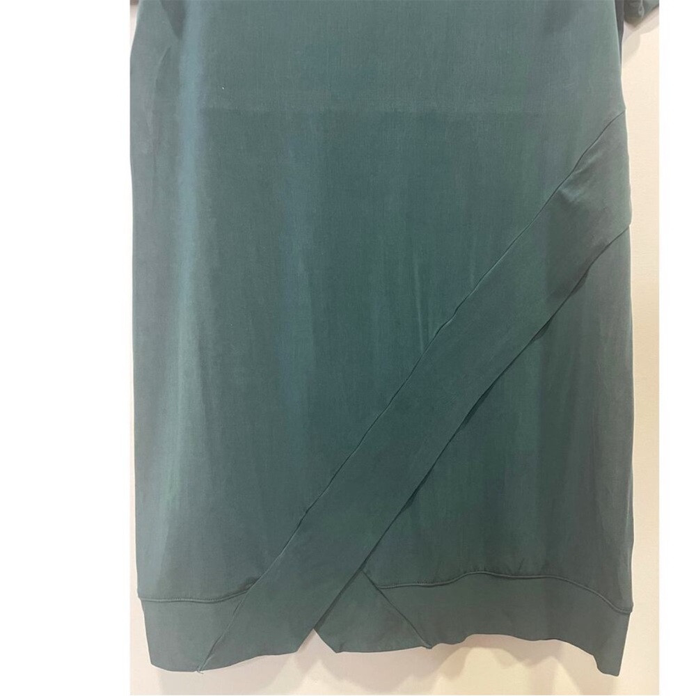Dolan Asymmetrical Teal Dress - Picture 3 of 5